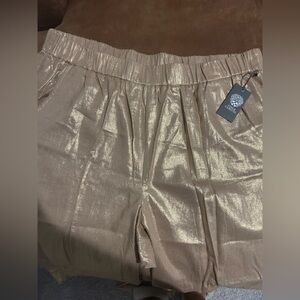 Vince Camuto Gold Wide Leg Pants